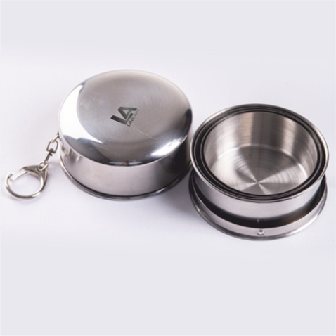 Стакан туристичний Line Art Nebraska 240 мл сріблястий (110053421LA-77)