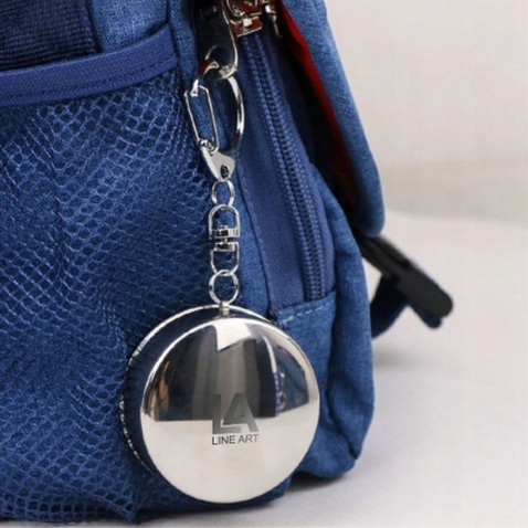 Стакан туристичний Line Art Nebraska 240 мл сріблястий (110053421LA-77)