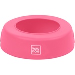 Посуд для собак WAUDOG Silicone Миска-непроливайка 1 л рожева (50797)