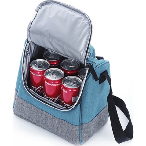 Термосумка СИЛА 8 л бірюзова (25х15х21 см) (960606)