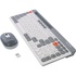 Комплект Maxxter KMS-WCM-03G-UA Wireless Gray/White (KMS-WCM-03G-UA)