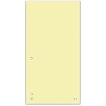 Роздільник сторінок Donau 105 х 230 мм 100шт картон, жовтий (8620100-11PL)