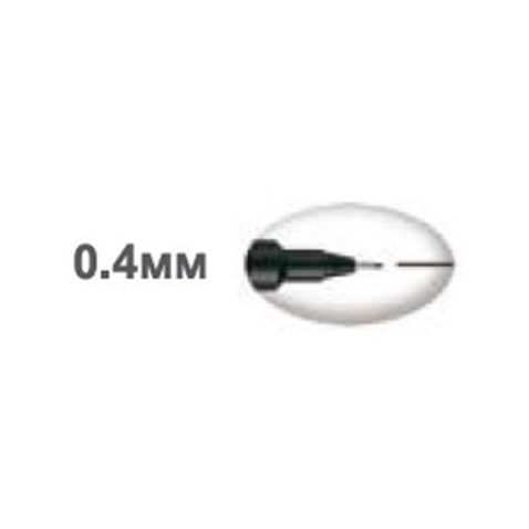 Лайнер UNI Pin Fine Linе Black 0.6 мм (PIN06-200.Black)