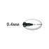 Лайнер UNI Pin Fine Linе Black 0.6 мм (PIN06-200.Black)