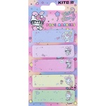 Стікер-закладка Kite паперова з малюнком Hello Kitty 100 шт, 5х20 шт (HK23-480)