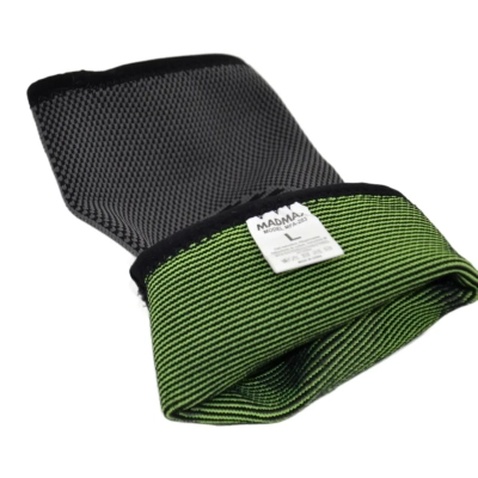 Фіксатор ліктя MadMax MFA-283 3D Compressive elbow support Dark grey/Neon green S (MFA-283_S)
