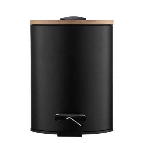 Контейнер для сміття Ardesto Minimalism З педаллю Чорний 3 л (ARHB3601BB)