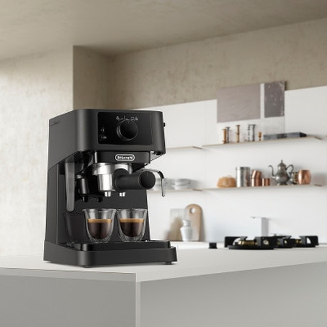 Ріжкова кавоварка еспресо DeLonghi EC 230 BK (EC230BK)