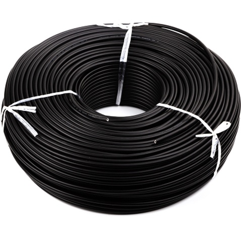 Кабель силовий PV кабель 4 мм, black, 200м=1бхт HiSmart (NV820092)