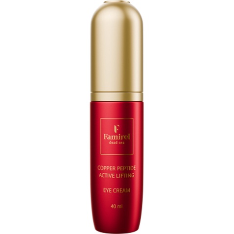 Крем для шкіри навколо очей Famirel Copper Peptide Active Lifting Eye Cream Ліфтинг-актив з пептидами 40 мл (7290114085267)