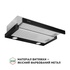 Витяжка кухонна Perfelli TL 602 BL LED
