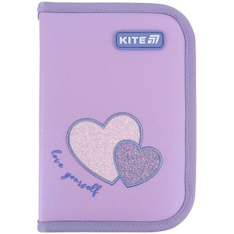 Пенал Kite 621 Sweetheart, 1 відділення, 1 відворот (K25-621-1)