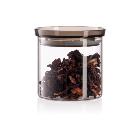 Ємність для сипучих продуктів Ardesto Fresh скло, пластик 500 мл (AR1305SF)