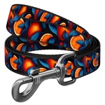 Повідець для собак WAUDOG Nylon "Апельсини" S, Ш 15 мм, Д 200 см (760-4054)
