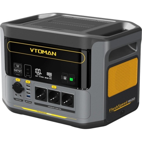 Зарядна станція Vtoman FlashSpeed 1500 PB-58 1500W 1548Wh (FlashSpeed 1500)