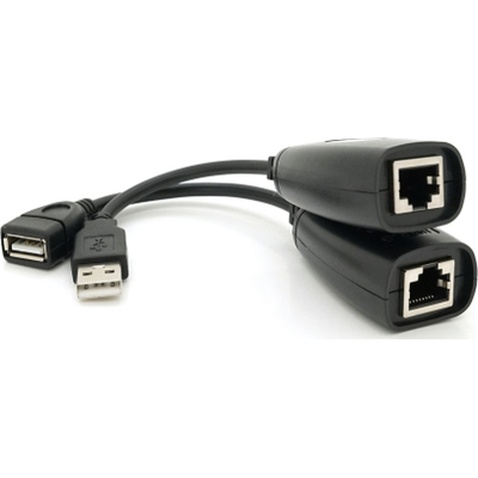 Адаптер Voltronic USB extender 50 m RJ-45 to USB AF (YT-EC USB-RJ-45/M+RJ-45)