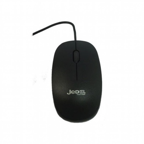 Миша Jedel C1 Black, USB, 1000 dpi, Box