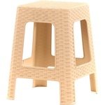 Табурет Tuppex середній 7009 (34х26х26см) бежевий (ТР7009/бежевий)