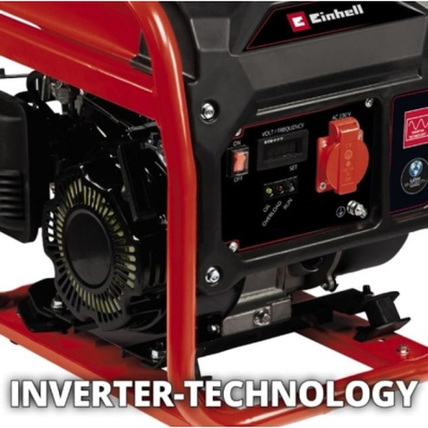 Генератор Einhell інверторний TC-IG 1100, 1100Вт, 3600об/хв, 1х230В, 4.35А, 6.5л, ручний старт (4152580)