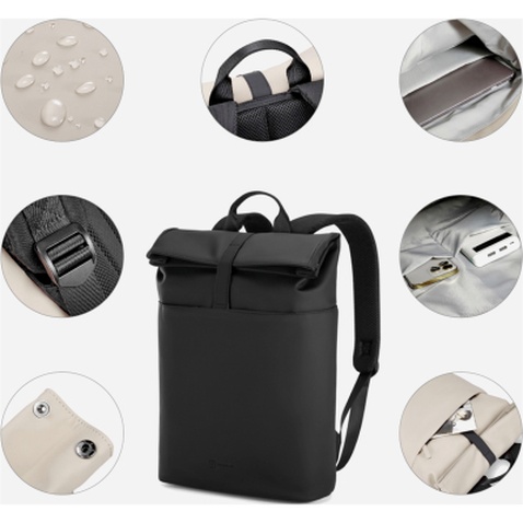 Рюкзак для ноутбука Tavialo 15.6" SUAVE TD15 black, 15L (222224010)