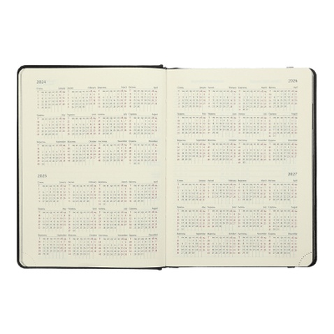 Тижневик Buromax датований 2025 NAVIGATOR, А5 сірий (BM.2124-09)