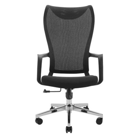 Офісне крісло Richman Етер Хром M-1 (Tilt) Сітка чорна (ADD0003209)
