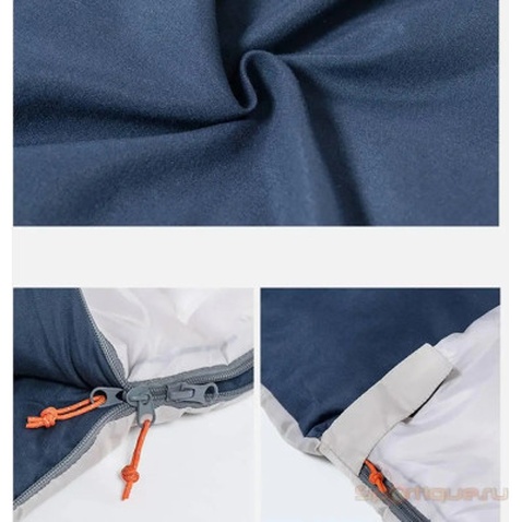 Спальний мішок Naturehike двомісний NH21MSD06 темно-синій (6927595795323)