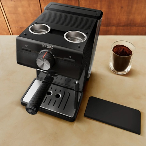 Ріжкова кавоварка еспресо Krups XP381810