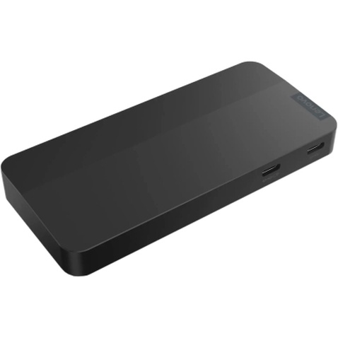 Порт-реплікатор Lenovo USB-C Dual Display Travel Dock (w/ adapter) (40B90100EU)