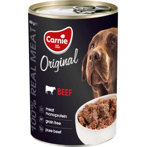 Консерви для собак Carnie Original Mono Protein Яловичина 400 г (4820255193182)