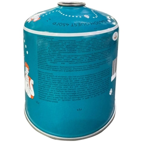 Газовий балон Quest 450 г різьбове з'єднання (Q-G450)