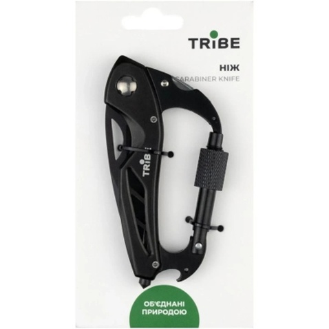 Ніж Tribe Carabiner Knife (T-MG-0014-black)