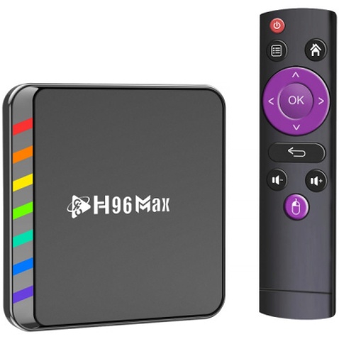 Медіаплеєр H96 MAX W2 (W2_4GB/64GB)