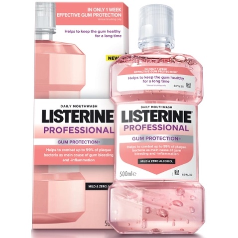 Ополіскувач для порожнини рота Listerine Professional Захист ясен+ 500 мл (3574661860503)