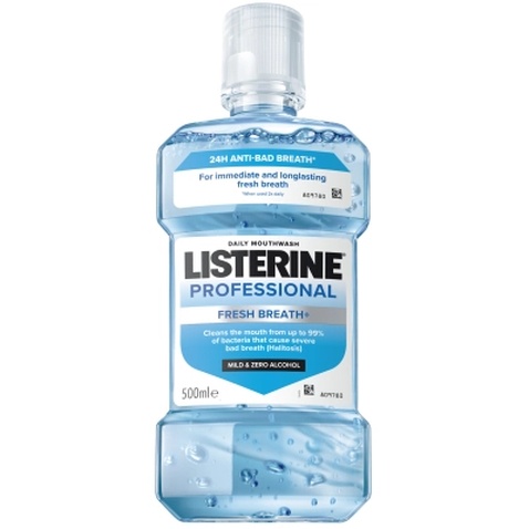 Ополіскувач для порожнини рота Listerine Professional Свіжий подих+ 500 мл (3574661860558)