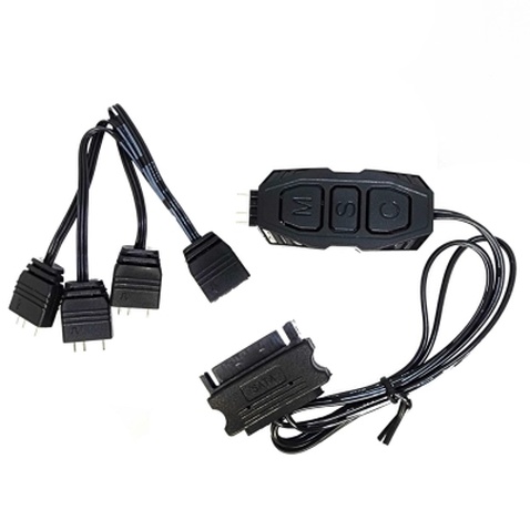 Модуль управління підсвічуванням Zezzio Контролер керування Zezzio ARGB 3-Pin 5V/SATA (Zezzio ARGB controller Sata) (Zezzio ARGB 3-Pin 5V/SATA)