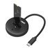 Док-станція для накопичувачів Maiwo M.2 NVMe/SATA SSD to USB3.2 Gen2 USB-C 10Gbps (K1698P2)