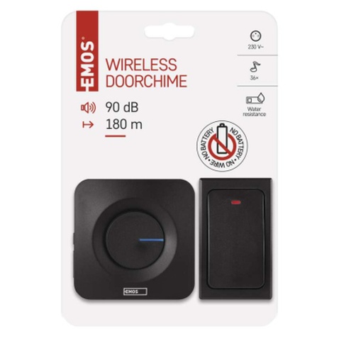 Дверний дзвінок EMOS бездротовий EMOS P5729B (P5729B)