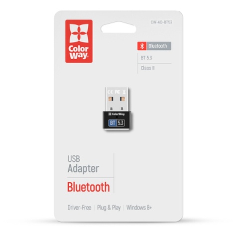 Bluetooth-адаптер ColorWay BT 5.3 (CW-AD-BT53)