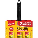 Валик для чищення одягу Chisto Roller 60 листів 10 м + 2 запасних блоки (4820204702748)