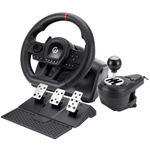 Кермо GamePro RW038PM з педалями та коробкою передач PC/XBOX360/XBOXONE/SWITCH/PS3/PS4 (RW038PM)