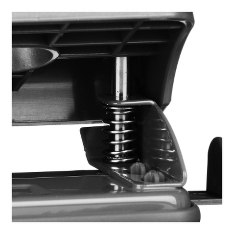 Діркопробивач Buromax пластиковий, до 10 аркушів, 120 х 58 х 59 мм, чорний (BM.4015-01)