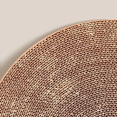 Дряпка (кігтеточка) для котів Lapka Скрапер «2-в-1» Кругла (LPK-17)