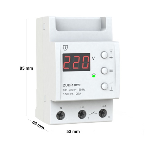Реле напруги ZUBR D25t (4820120220449)
